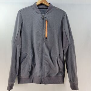 Lululemon Six Pack Jacket Gray Mens Small Athletic Wicking Stretch Active Golf